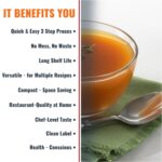 Vegetable Broth Concentrate, 12 Packets (9.6g) per Box - Gluten-Free, Diary-Free | SAVORY CHOICE - Image 3