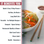 Pho Liquid Vegetable Broth Concentrate, Packets (15g) - Vegan, Vegetarian, Gluten-Free, Diary-Free | SAVORY CHOICE - Image 3